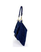 Sac à main en Cuir Lavanda bleu - 34x39x4 cm