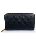 Portefeuille Tasso noir - 21x12x2 cm
