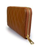 Portefeuille Tasso marron - 21x12x2 cm