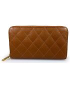 Portefeuille Tasso marron - 21x12x2 cm