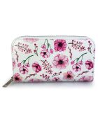 Portefeuille en Cuir Rovere fuchsia - 20x11x2 cm