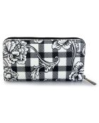 Portefeuille en Cuir Rovere noir - 20x11x2 cm