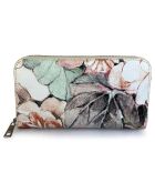 Portefeuille en Cuir Rovere multicolore - 20x11x2 cm