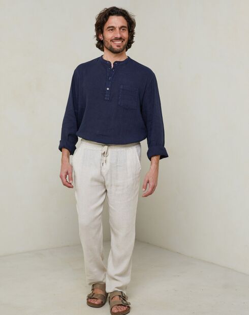 Pantalon Léo beige