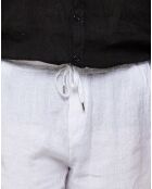 Pantalon Léo blanc