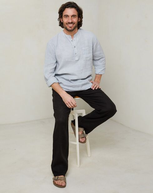 Lichtgrijze Clement tuniek