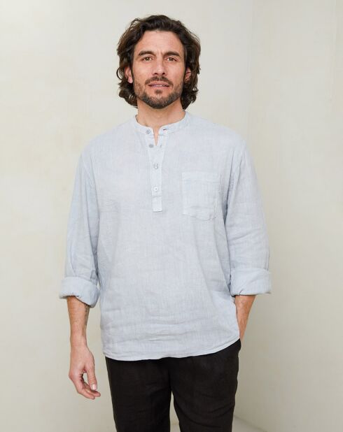 Lichtgrijze Clement tuniek