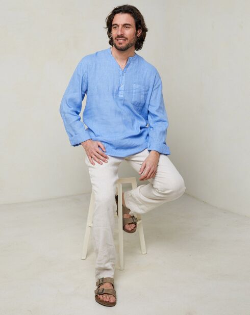 Clement indigo tuniek