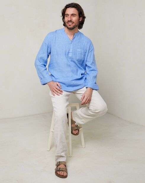 Tunique Clément indigo