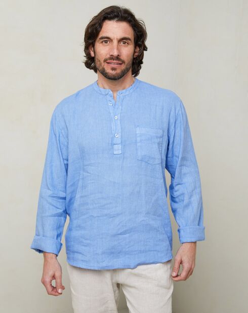 Tunique Clément indigo