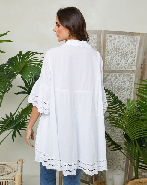Chemise Jenna blanche