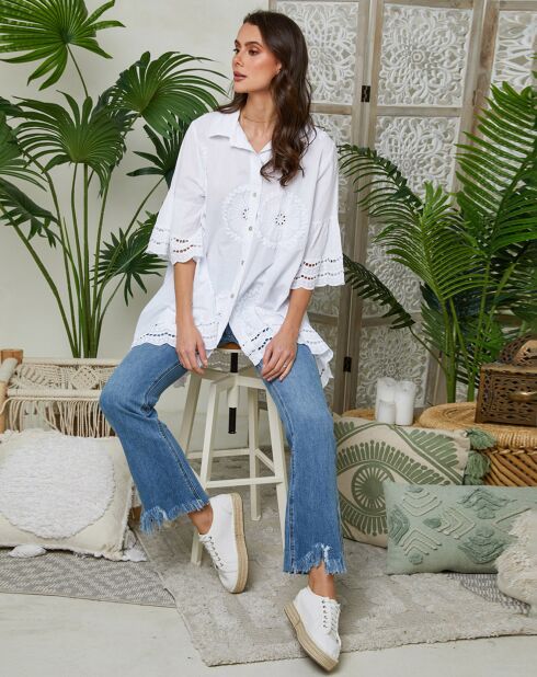 Chemise Jenna blanche