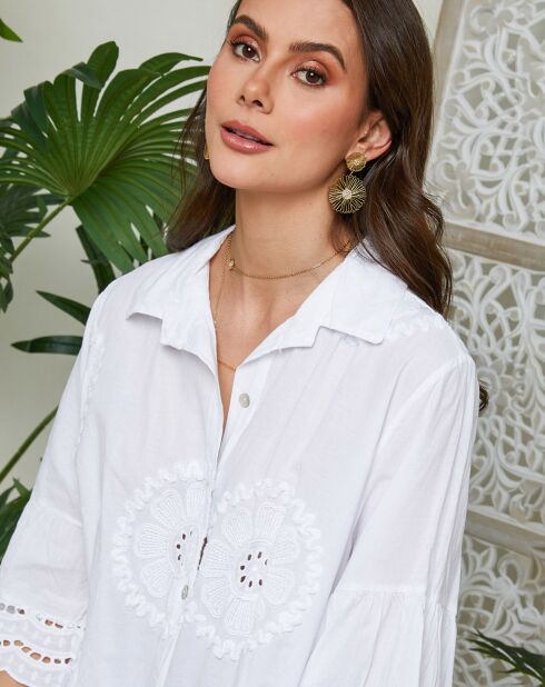Chemise Jenna blanche