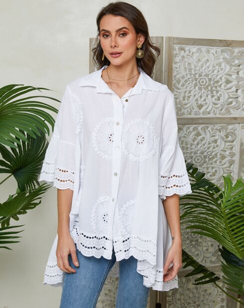 Chemise Jenna blanche