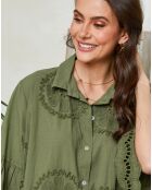 Chemise Jenna kaki