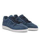 Sneakers en Cuir William bleu marine