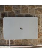 Ensemble repas verone table + 4 chaises verone blanc