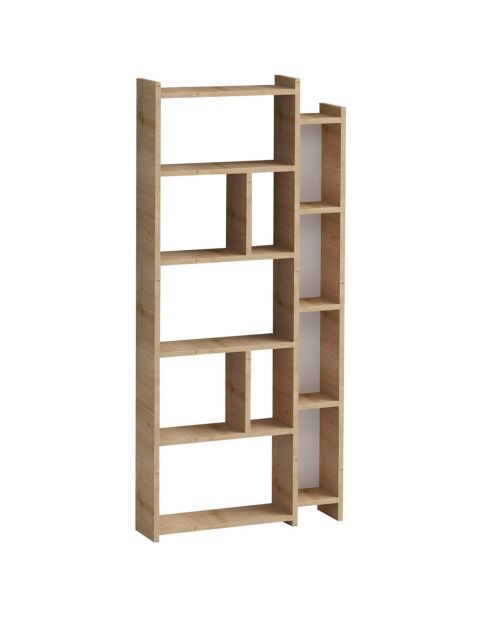 Bibliothèque Momo chêne - 65x150x15 cm