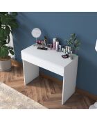 Coiffeuse Bj104-2342 blanche - 90x76.8x45 cm