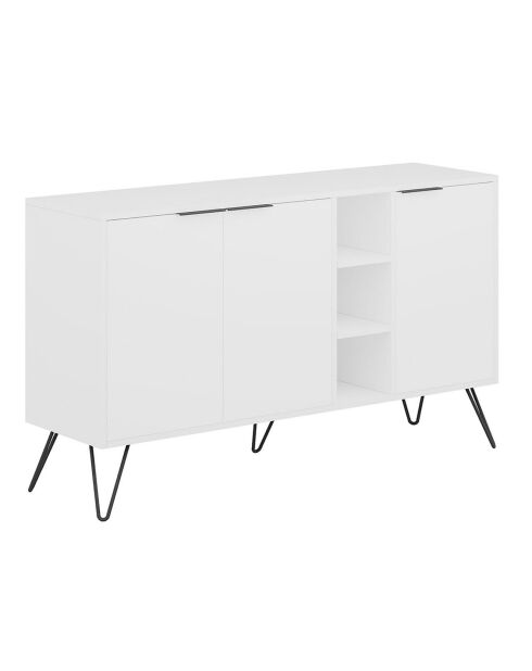 Console Clara  blanche - 142x83x35.6 cm