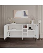 Console Clara  blanche - 142x83x35.6 cm