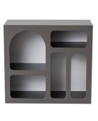 Console Lesa  anthracite - 80x74x35 cm