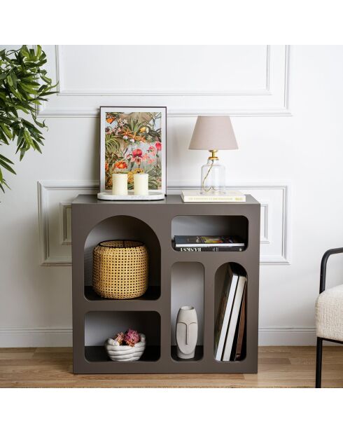 Console Lesa antraciet - 80x74x35 cm