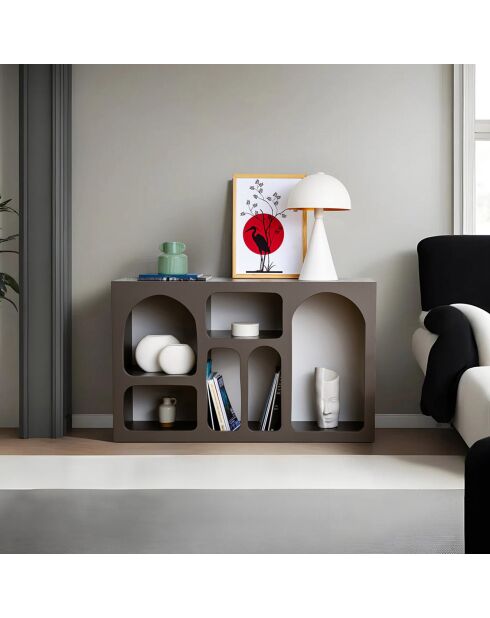 Konsole Liva anthrazit - 120x74x35 cm