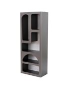 Étagère à livres Vénus  anthracite - 60x150x32 cm
