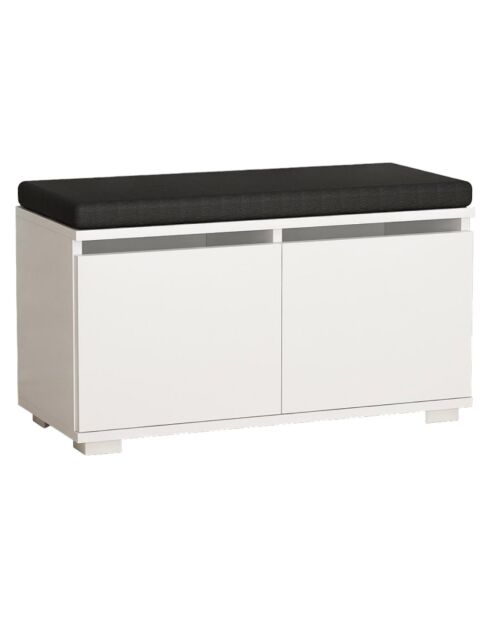 Meuble à chaussures Drago  blanc - 80x42x35 cm