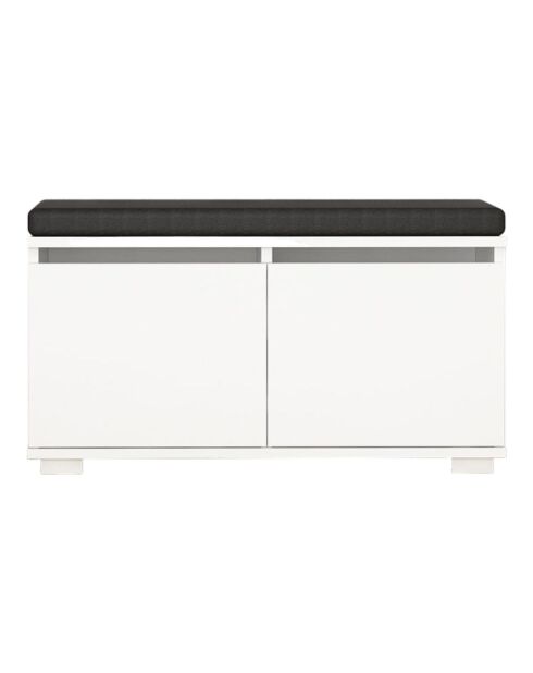 Meuble à chaussures Drago  blanc - 80x42x35 cm