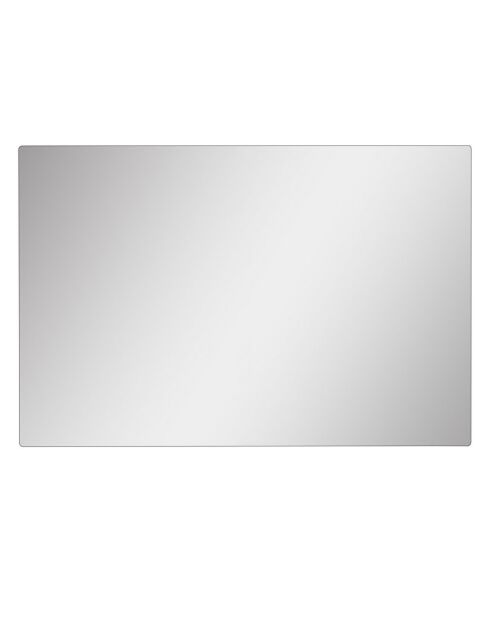 Miroir avec éclairage LED Rectangulaire  blanc -  40x60 cm