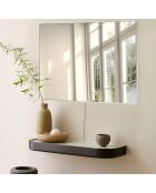 Miroir avec éclairage LED Rectangulaire  blanc -  40x60 cm