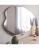 Miroir mural Ohho noir - 60x85x2.2 cm