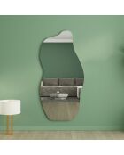 Miroir mural Ralia  sable -  70x175x2.2 cm