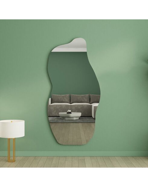 Miroir mural Ralia  sable -  70x175x2.2 cm