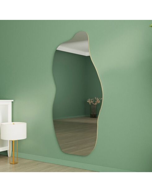 Miroir mural Ralia  sable -  70x175x2.2 cm