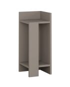Table de nuit Elos Droite  moka - 25x60x27 cm