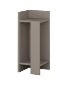 Table de nuit Elos Gauche  moka - 25x60x27 cm