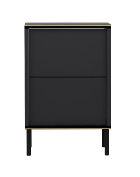 Table de nuit Imaj anthracite - 40x60x35 cm