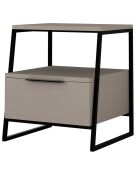 Table de nuit Pal moka - 45x50x40 cm