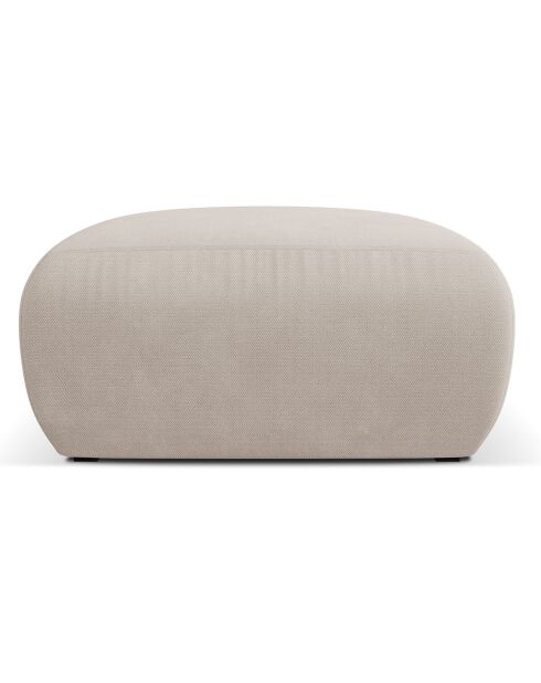 Pouf Lola beige - 75x75x36 cm