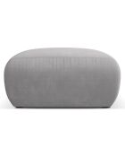 Pouf Lola gris clair - 75x75x36 cm