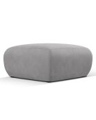 Pouf Lola gris clair - 75x75x36 cm