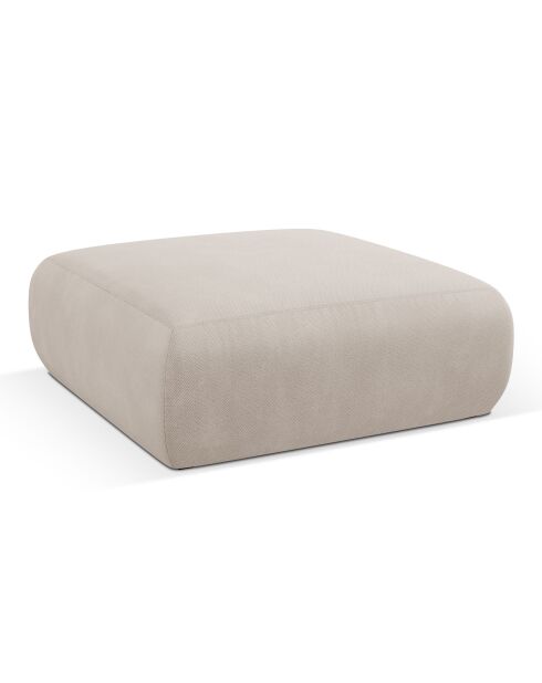 Pouf Lola beige - 100x100x36 cm