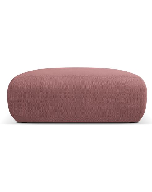 Pouf Lola rose - 100x100x36 cm