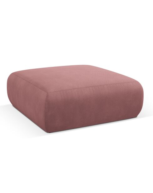 Pouf Lola rose - 100x100x36 cm
