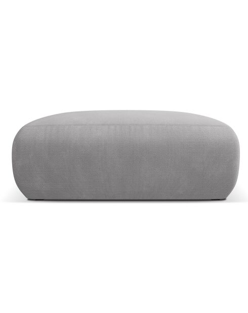 Pouf Lola gris clair - 100x100x36 cm