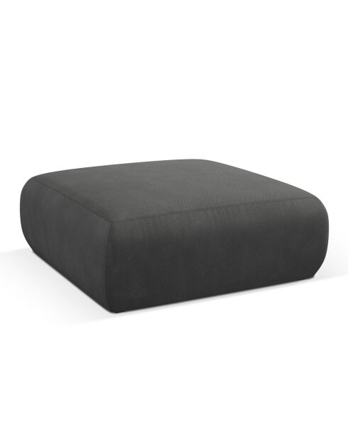 Pouf Lola gris foncé - 100x100x36 cm