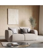 Canapé Lola 2 Places beige - 170x95x72 cm